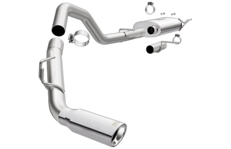 MagnaFlow CatBack 18-19 Ford Expedition V6 3.5L Gas 3in Polished Stainless Exhaust Magnaflow Catback AXOPROS