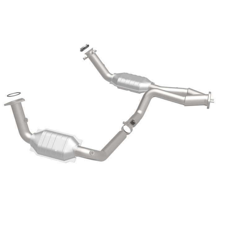 MagnaFlow Conv DF 02-06 Cadillac Escalade / 02-06 Chevy Avalanche 5.3L Dual Conv Y-Pipe Assembly 2WD Magnaflow Catalytic Converter Direct Fit  AXOPROS