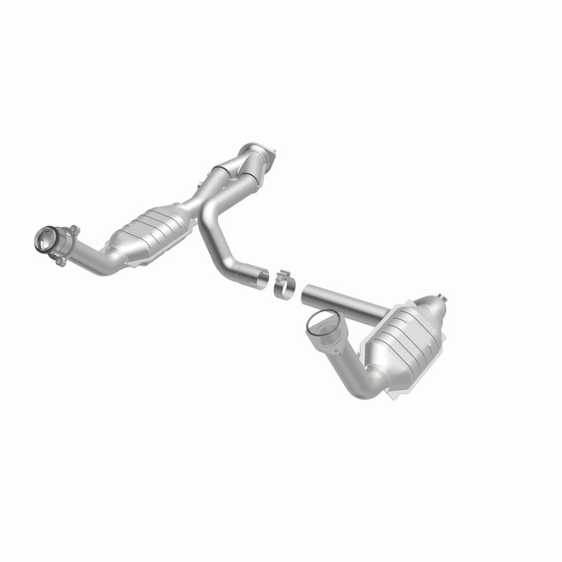 MagnaFlow Conv DF 02-06 Cadillac Escalade / 02-06 Chevy Avalanche 5.3L Dual Conv Y-Pipe Assembly 2WD Magnaflow Catalytic Converter Direct Fit  AXOPROS