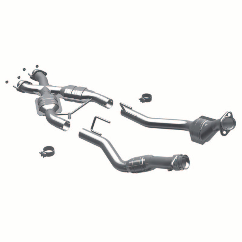 MagnaFlow Conv DF 86-93 Ford Mustang 5.0L CA Magnaflow Catalytic Converter Direct Fit  AXOPROS