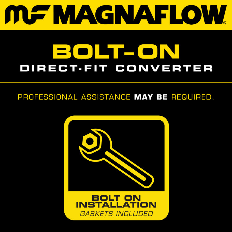MagnaFlow Conv DF 96 Bronco F150/F250 2 Conv Magnaflow Catalytic Converter Direct Fit AXOPROS