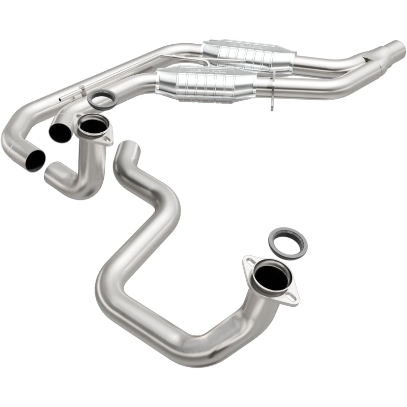 MagnaFlow Conv DF GM 89 92 (2.5in Tubing) Magnaflow Catalytic Converter Direct Fit AXOPROS