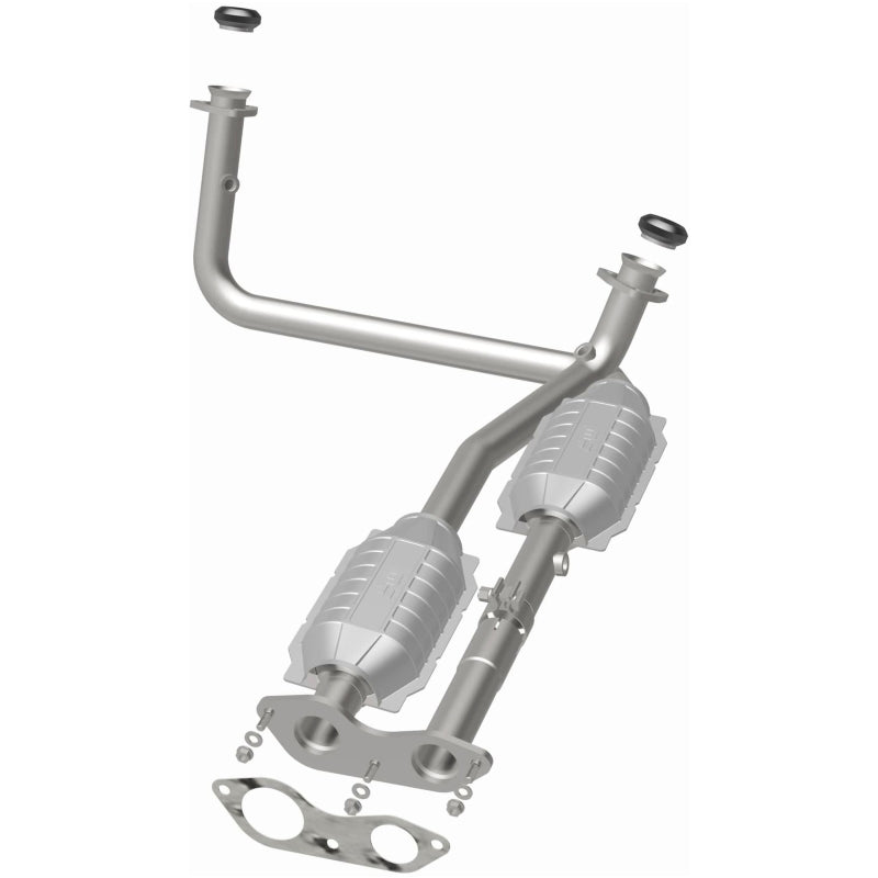 MagnaFlow Conv DF GM Truck/Suv Dual Outlet 96 Magnaflow Catalytic Converter Direct Fit AXOPROS