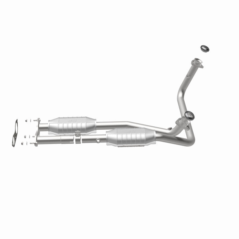 MagnaFlow Conv DF GM Truck/Suv Dual Outlet 96 Magnaflow Catalytic Converter Direct Fit AXOPROS