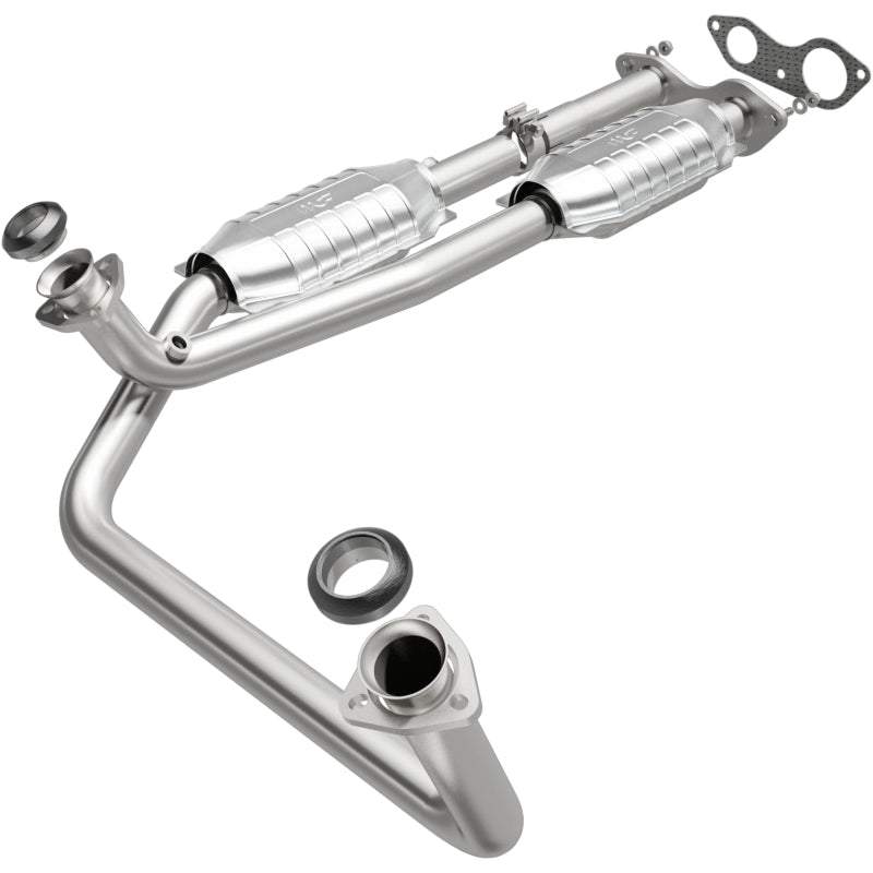MagnaFlow Conv DF GM Truck/Suv Dual Outlet 96 Magnaflow Catalytic Converter Direct Fit AXOPROS