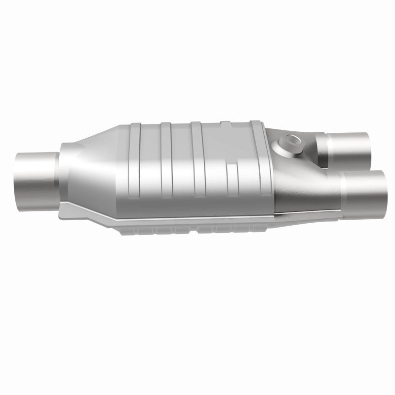 MagnaFlow Conv Univ 2/2.5 D/S Single O2 FED Magnaflow Catalytic Converter Universal AXOPROS