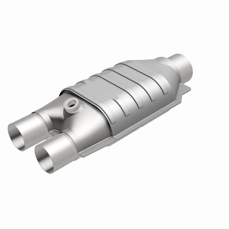 MagnaFlow Conv Univ 2/2.5 D/S Single O2 FED Magnaflow Catalytic Converter Universal AXOPROS