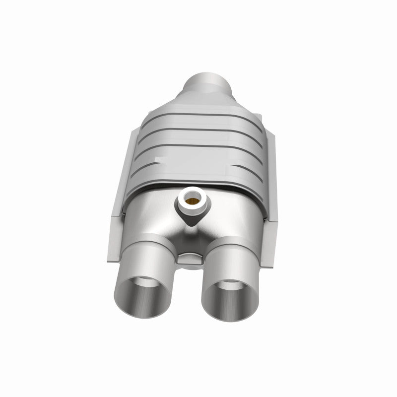 MagnaFlow Conv Univ 2/2.5 D/S Single O2 FED Magnaflow Catalytic Converter Universal AXOPROS