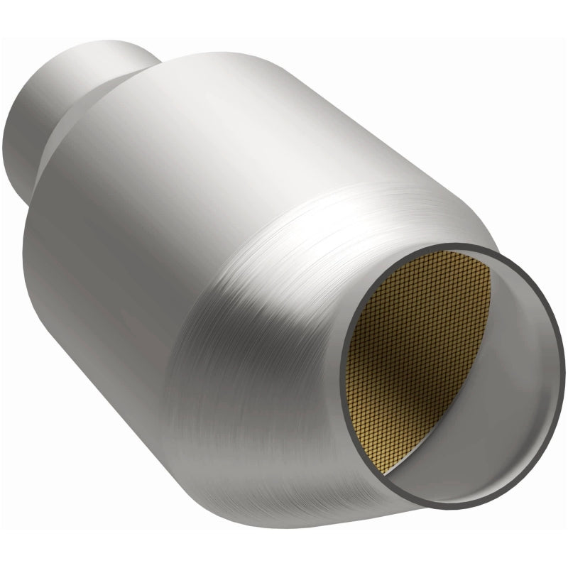 MagnaFlow Conv Univ 2.25inch C/A Met. Magnaflow Catalytic Converter Universal AXOPROS