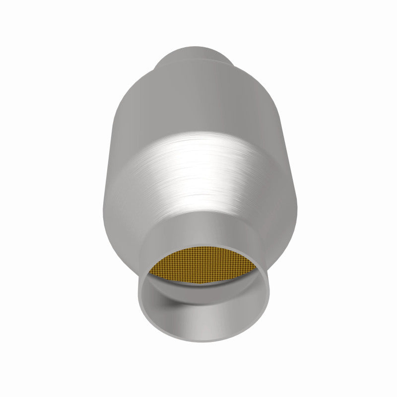 MagnaFlow Conv Univ 2.25inch C/C Met. Magnaflow Catalytic Converter Universal AXOPROS