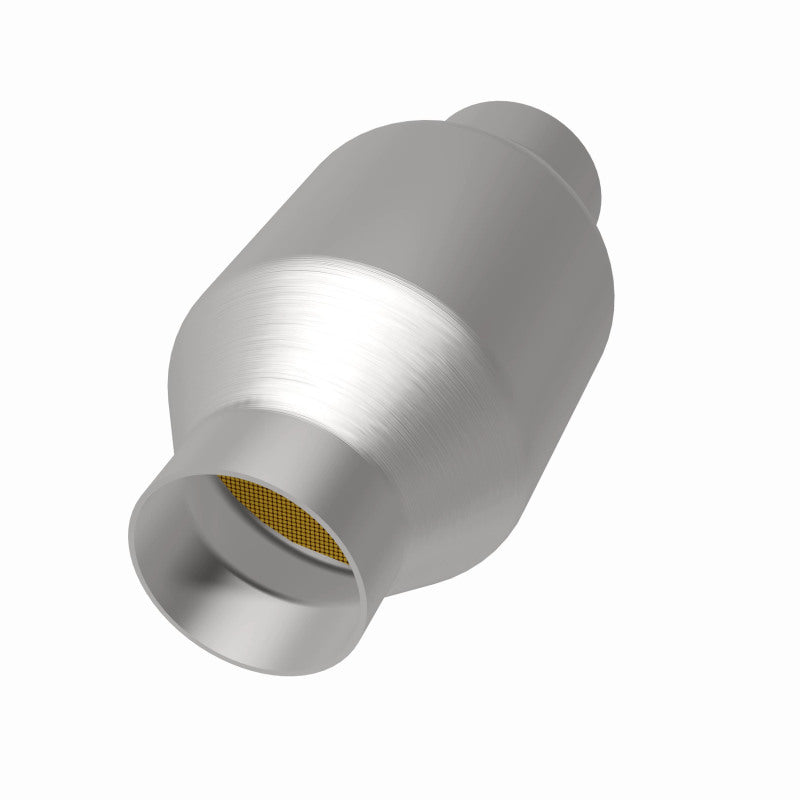 MagnaFlow Conv Univ 2.25inch C/C Met. Magnaflow Catalytic Converter Universal AXOPROS