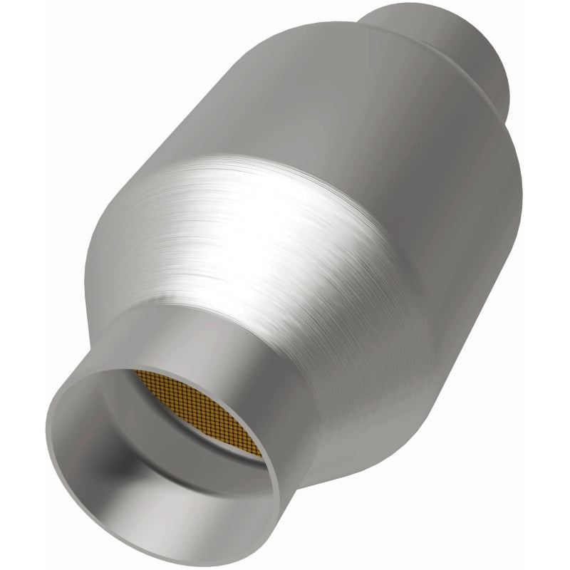 MagnaFlow Conv Univ 2.25inch C/C Met. Magnaflow Catalytic Converter Universal AXOPROS