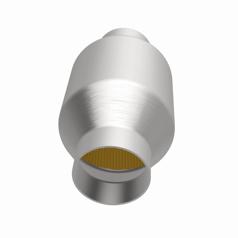 MagnaFlow Conv Univ 2.25inch C/C Met. Magnaflow Catalytic Converter Universal AXOPROS