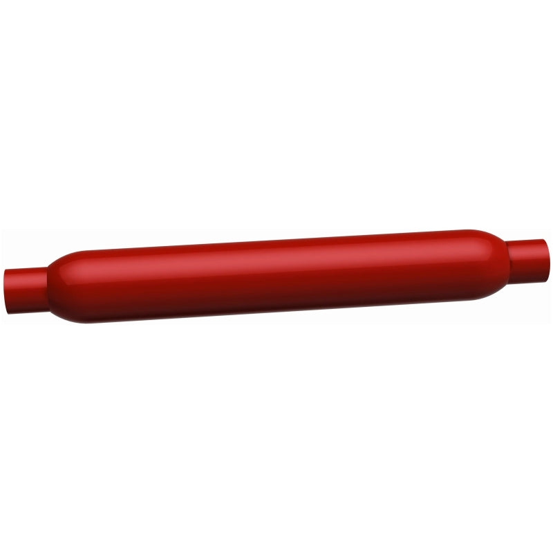 MagnaFlow Muffler Red Pack Series Glasspack 3.5in Rd 22in Body Length 2in/2in Inlet/Outlet Magnaflow Muffler AXOPROS