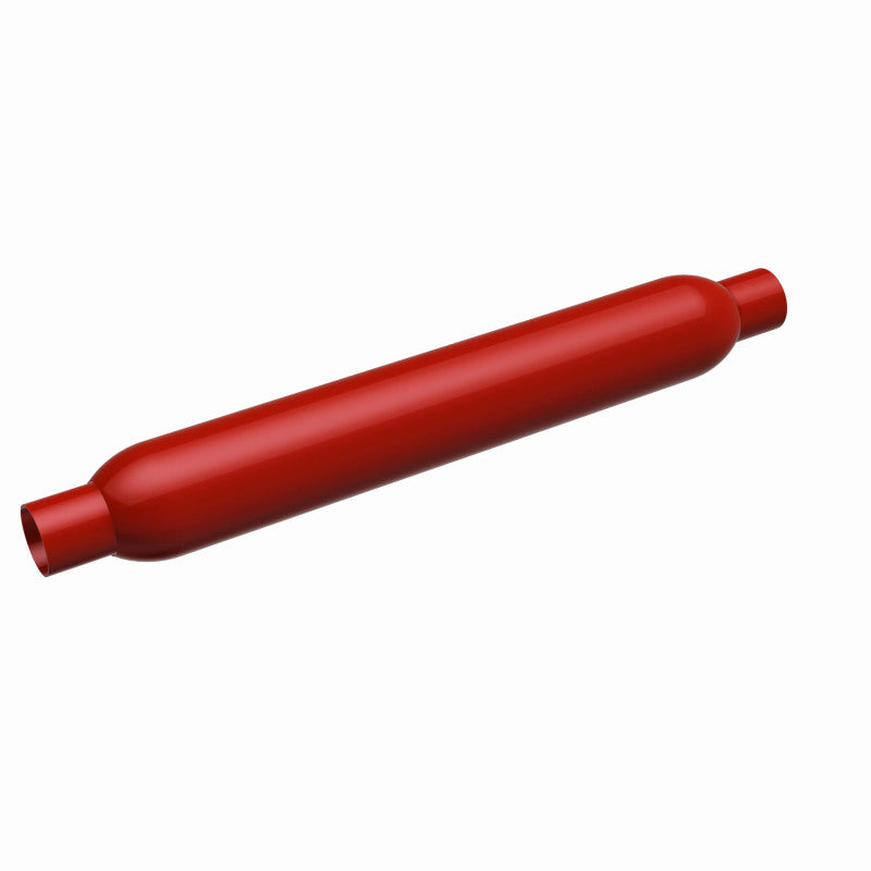 MagnaFlow Muffler Red Pack Series Glasspack 3.5in Rd 22in Body Length 2in/2in Inlet/Outlet Magnaflow Muffler AXOPROS