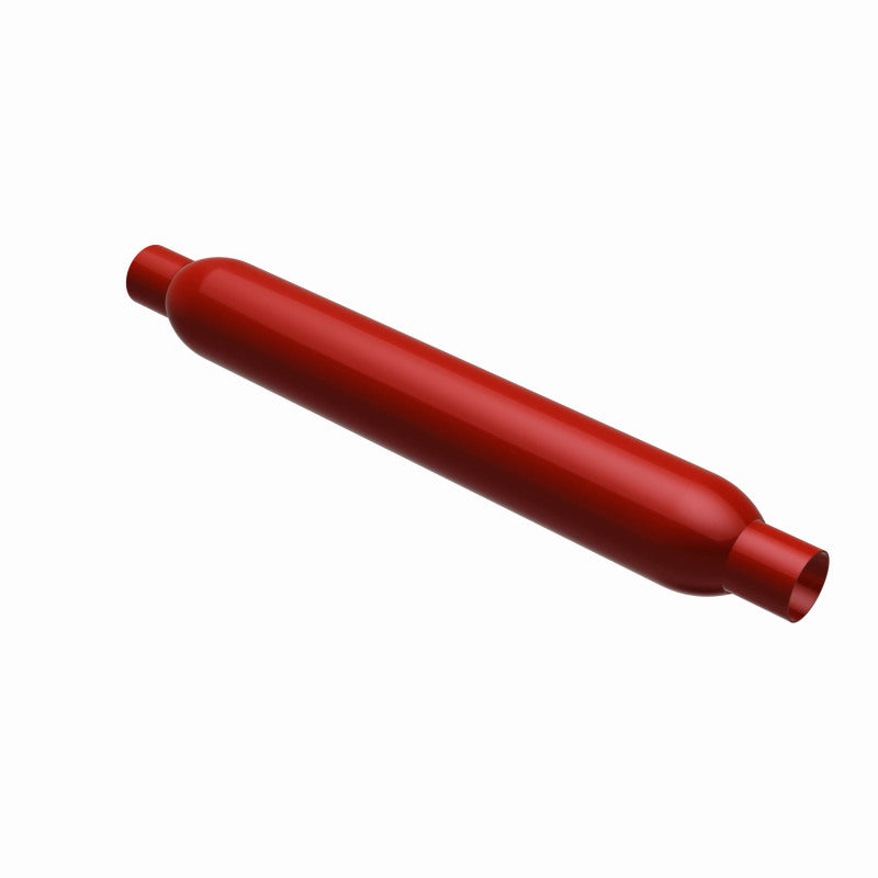 MagnaFlow Muffler Red Pack Series Glasspack 3.5in Rd 22in Body Length 2in/2in Inlet/Outlet Magnaflow Muffler AXOPROS