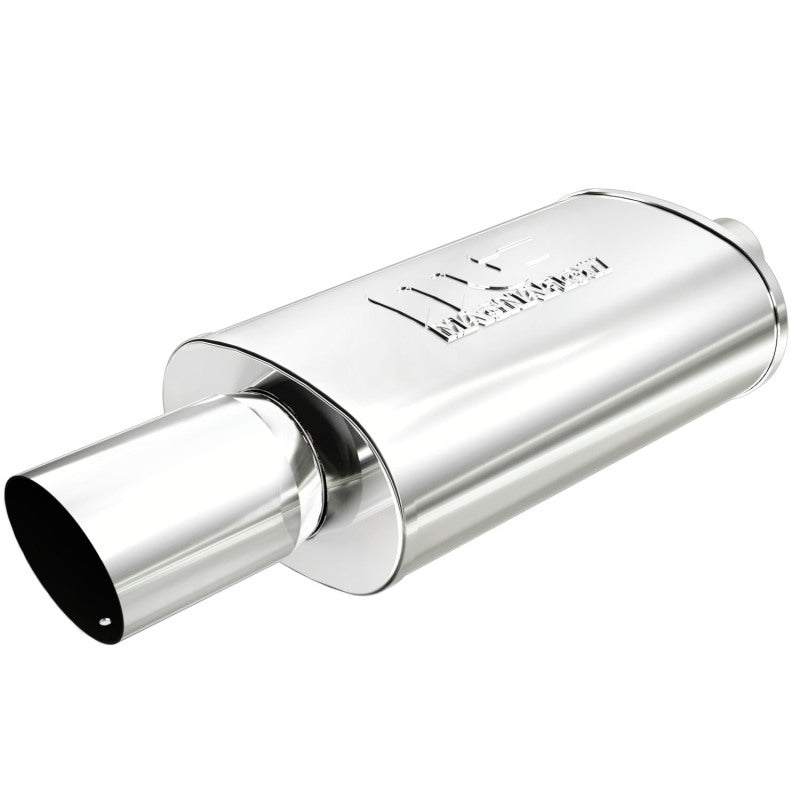 MagnaFlow Muffler W/Tip Mag SS 14X5X8 2.25/4. Magnaflow Muffler AXOPROS