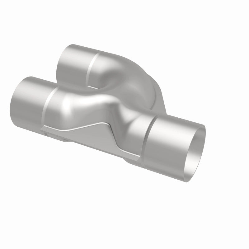 MagnaFlow Smooth Trans Y 2.50inch SS 90 deg. Magnaflow Y Pipes  AXOPROS