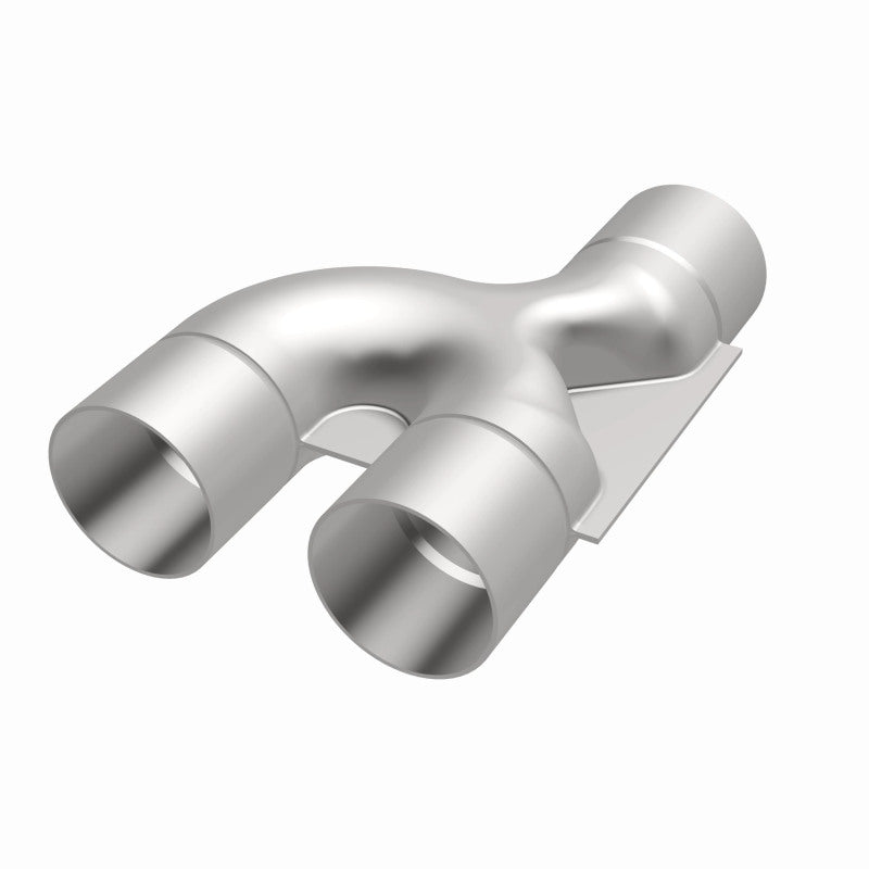 MagnaFlow Smooth Trans Y 2.50inch SS 90 deg. Magnaflow Y Pipes  AXOPROS