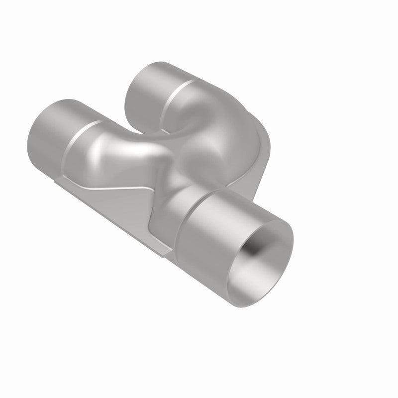 MagnaFlow Smooth Trans Y 2.50inch SS 90 deg. Magnaflow Y Pipes  AXOPROS