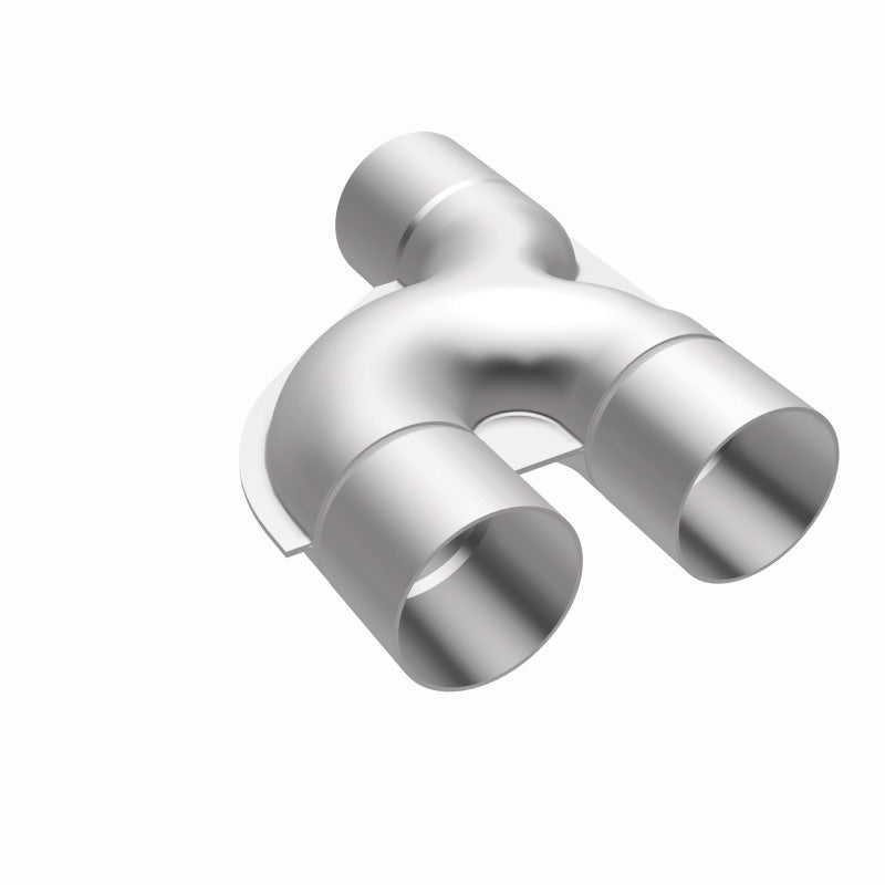 MagnaFlow Smooth Trans Y 2.50inch SS 90 deg. Magnaflow Y Pipes  AXOPROS