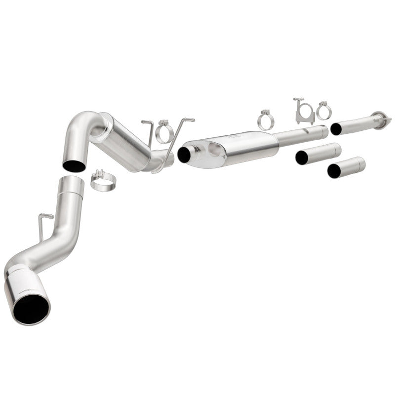 MagnaFlow Stainless Cat-Back Exhaust 2015 Chevy Silverado 2500HD 6.0L P/S Rear Exit 5in Magnaflow Catback AXOPROS