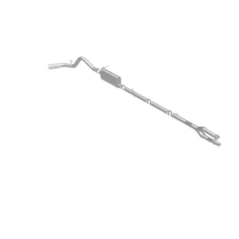 MagnaFlow Sys C/B 11-15 Ford Super Duty F250 6.2L EC CC, SS 3.5in Single Rear Pass Side Ext 5in Tip Magnaflow Catback AXOPROS