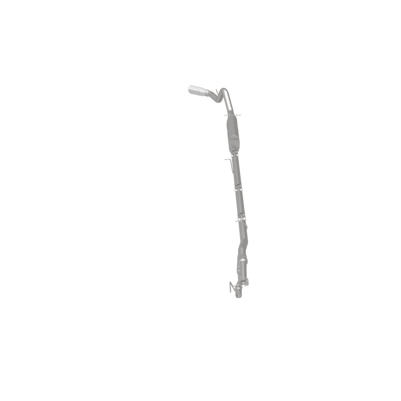 MagnaFlow Sys C/B 11-15 Ford Super Duty F250 6.2L EC CC, SS 3.5in Single Rear Pass Side Ext 5in Tip Magnaflow Catback AXOPROS