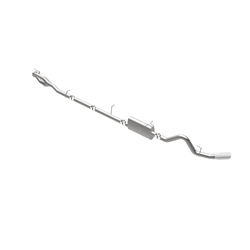 MagnaFlow Sys C/B 11-15 Ford Super Duty F250 6.2L EC CC, SS 3.5in Single Rear Pass Side Ext 5in Tip Magnaflow Catback AXOPROS