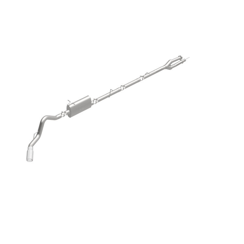 MagnaFlow Sys C/B 11-15 Ford Super Duty F250 6.2L EC CC, SS 3.5in Single Rear Pass Side Ext 5in Tip Magnaflow Catback AXOPROS