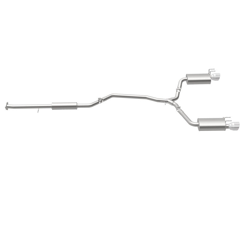 MagnaFlow Sys C/B 2015 Honda Accord 3.5L V6 2.5in SS Dual Split Rear Polished 4.5 Tip Magnaflow Catback AXOPROS