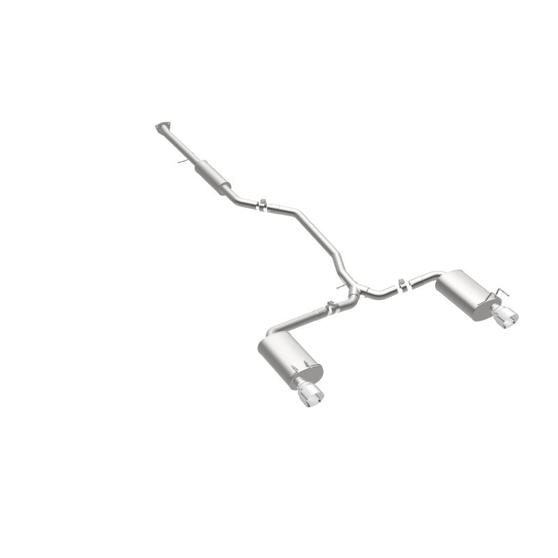 MagnaFlow Sys C/B 2015 Honda Accord 3.5L V6 2.5in SS Dual Split Rear Polished 4.5 Tip Magnaflow Catback AXOPROS