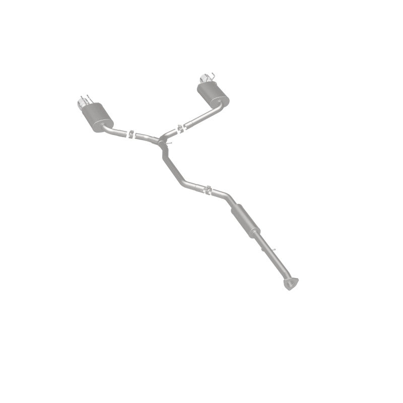 MagnaFlow Sys C/B 2015 Honda Accord 3.5L V6 2.5in SS Dual Split Rear Polished 4.5 Tip Magnaflow Catback AXOPROS