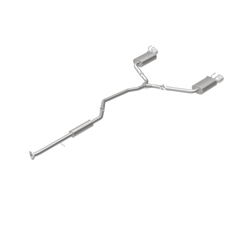 MagnaFlow Sys C/B 2015 Honda Accord 3.5L V6 2.5in SS Dual Split Rear Polished 4.5 Tip Magnaflow Catback AXOPROS