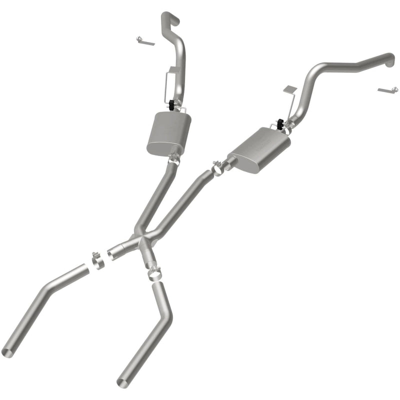 MagnaFlow Sys C/B 67-72 F-Body 2.50inch w/Tru-X Magnaflow Catback AXOPROS