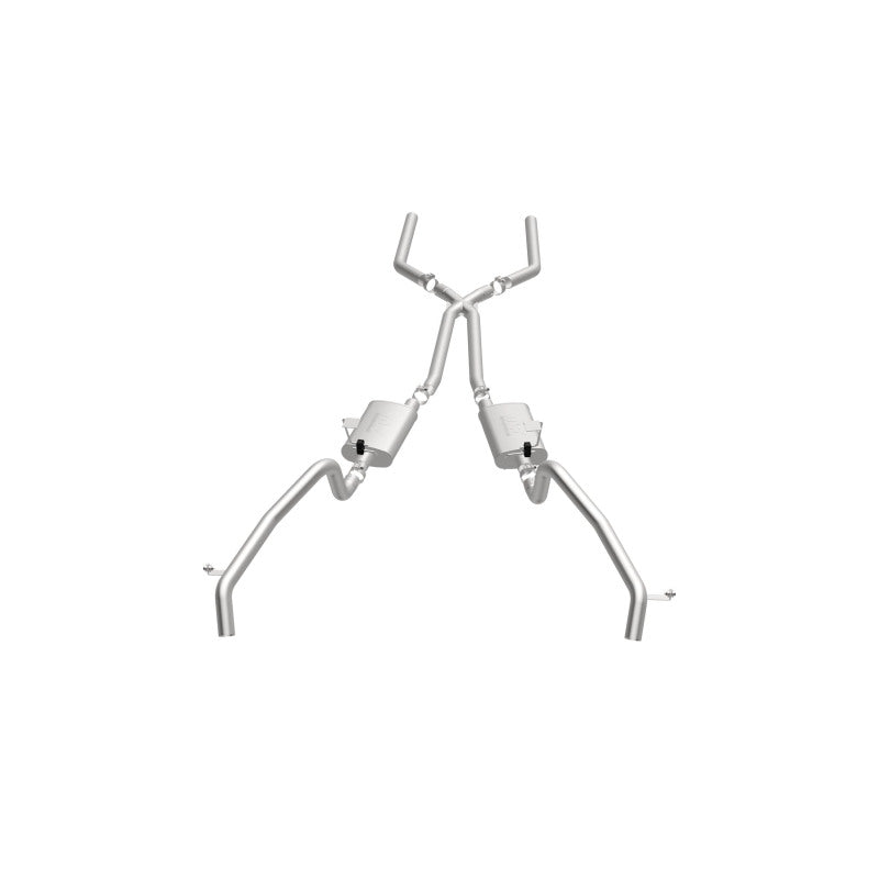 MagnaFlow Sys C/B 67-72 F-Body 2.50inch w/Tru-X Magnaflow Catback AXOPROS