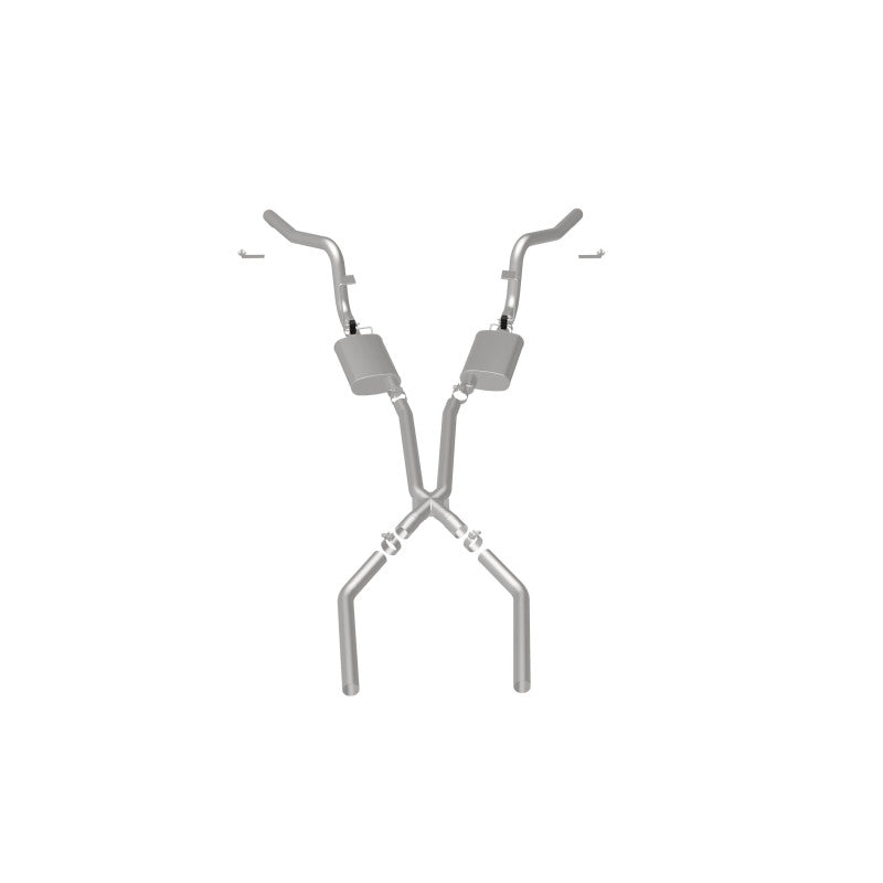 MagnaFlow Sys C/B 67-72 F-Body 2.50inch w/Tru-X Magnaflow Catback AXOPROS