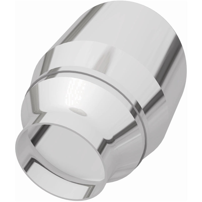 MagnaFlow Tip Stainless Double Wall Round Single Outlet Polished 4.5in DIA 2.5in Inlet 5.75in Length Magnaflow Tips AXOPROS