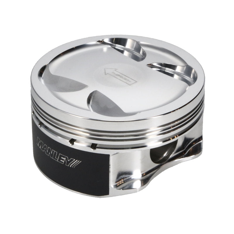 Manley 04+ Subaru WRX STi (EJ257) STD Stroke 99.5mm STD Bore 9.8:1 Dish Piston Set with Rings Manley Performance Piston Sets - Forged - 4cyl AXOPROS