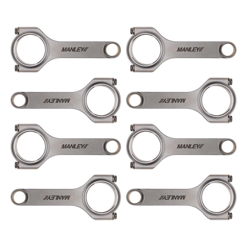 Manley Chevy Small Block LS-1 6.125in H Beam w/ ARP 2000 Connecting Rod Set Manley Performance Connecting Rods - 8Cyl AXOPROS