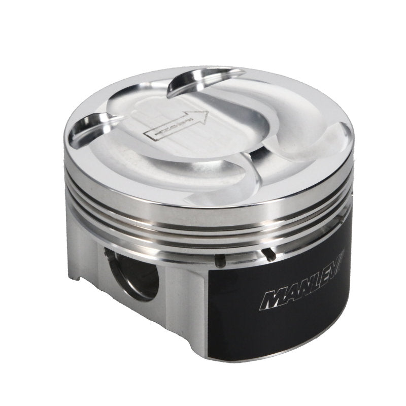 Manley Ford 2.0L EcoBoost 87.5mm STD Size Bore 9.3:1 Dish Piston Set Manley Performance Piston Sets - Forged - 4cyl AXOPROS