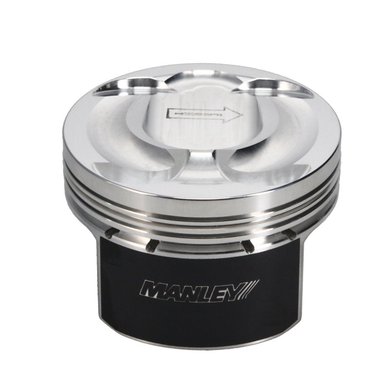 Manley Ford 2.0L EcoBoost 88mm +.5mm Size Bore 9.3:1 Dish Piston Set Manley Performance Piston Sets - Forged - 4cyl AXOPROS