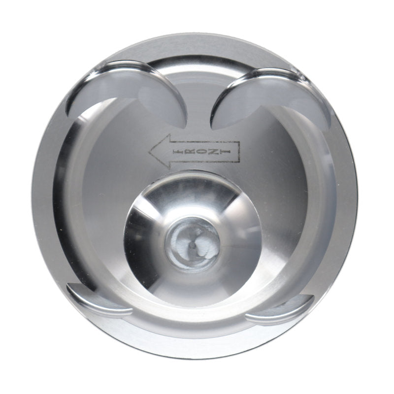 Manley Ford 2.3L EcoBoost 87.5mm STD Size Bore 9.5:1 Dish Extreme Duty Piston Set Manley Performance Piston Sets - Forged - 4cyl AXOPROS