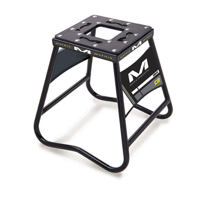 Matrix Concepts C2 Steel Stand with Nameplate - Black Matrix Concepts Bike Stands AXOPROS