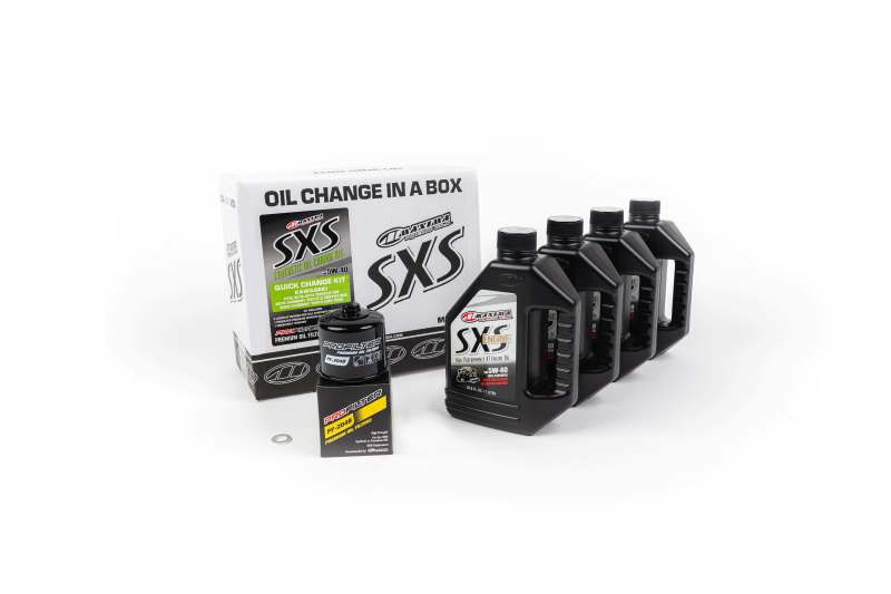Maxima SXS Kawasaki Teryz KRX Quick Change Kit 5W-40 Maxima Oil Maintenance Kits AXOPROS