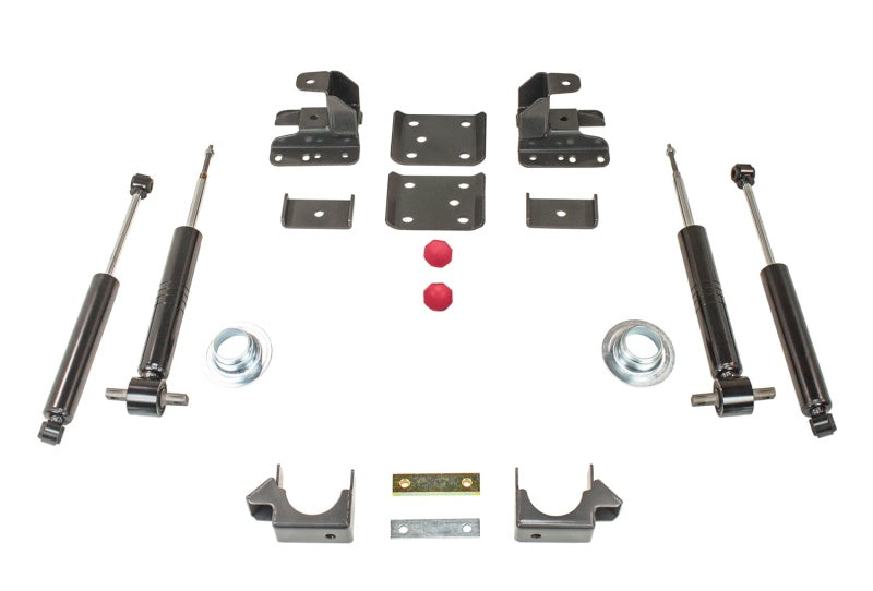 MaxTrac 07-18 GM C/K1500 2WD/4WD (Non Magneride) 3in/5in Lowering Strut Kit Maxtrac Leaf Springs & Accessories AXOPROS