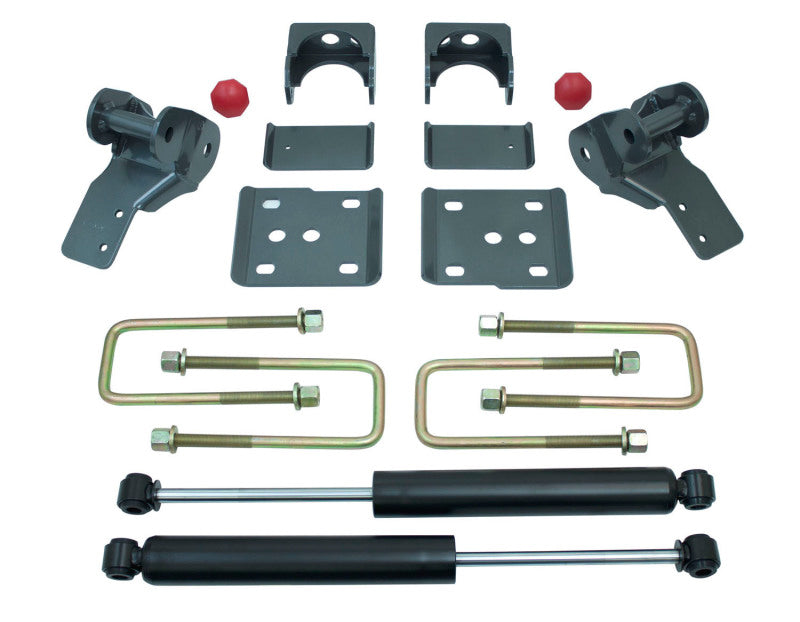 MaxTrac 15-17 Ford F-150 2WD 4in Rear Lowering Flip Kit Maxtrac Leaf Springs & Accessories AXOPROS