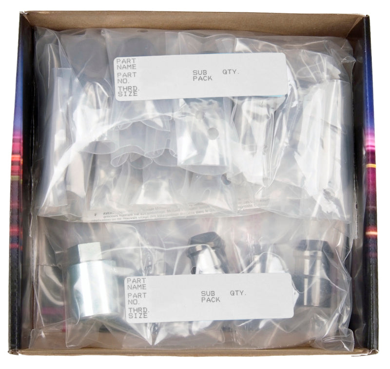 McGard 6 Lug Hex Install Kit w/Locks (Cone Seat Nut) M12X1.5 / 13/16 Hex / 1.5in. Length - Black McGard Lug Nuts  AXOPROS