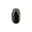 McGard Hex Lug Nut (Cone Seat) M12X1.5 / 13/16 Hex / 1.5in. Length (4-pack) - Black McGard Lug Nuts  AXOPROS