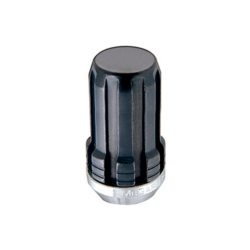 McGard SplineDrive Lug Nut (Cone Seat) M14X1.5 / 1.935in. Length (4-Pack) - Black (Req. Tool) McGard Lug Nuts  AXOPROS